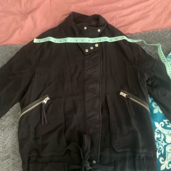 ALLSAINTS Victoria Zip Up Jacket - Picture 8 of 10